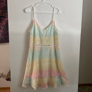 Rainbow Dress size XL